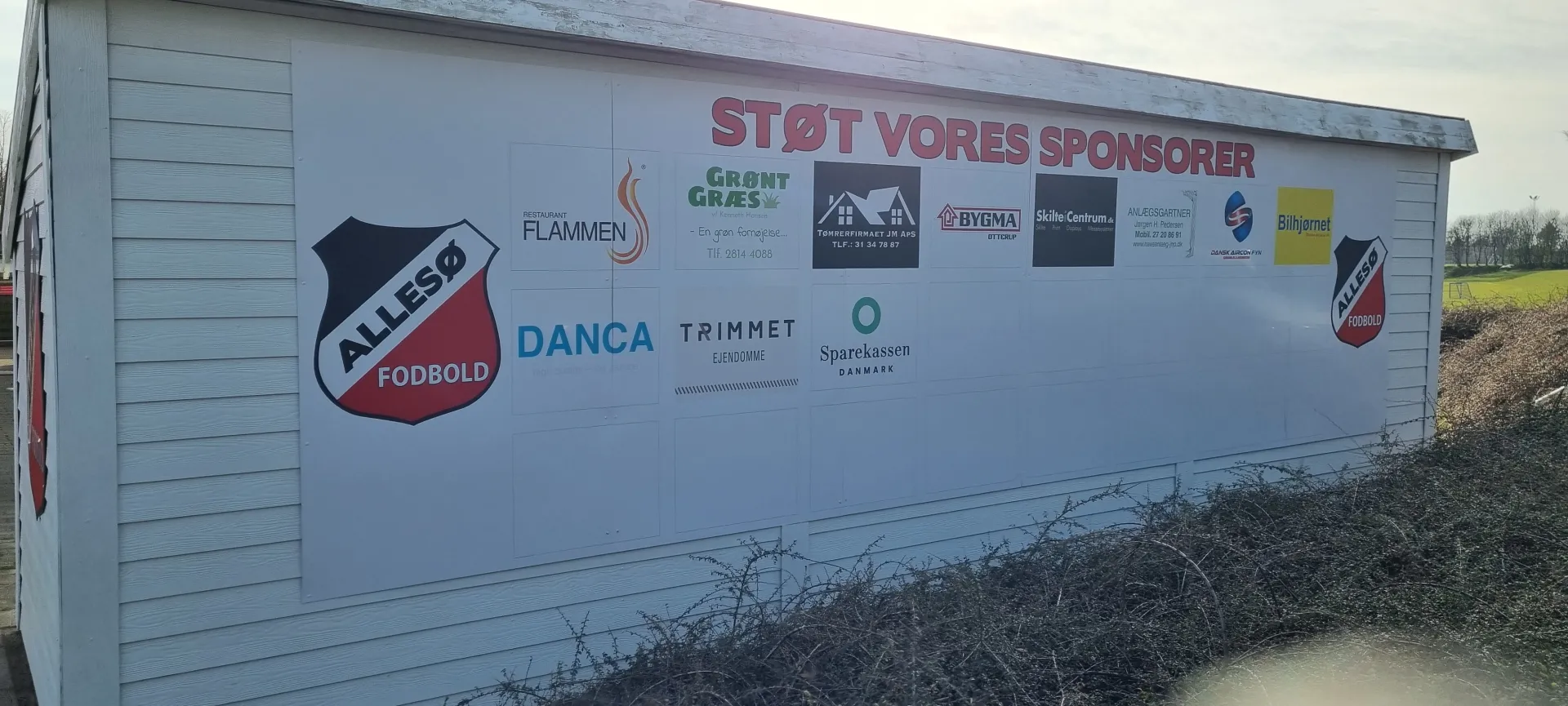 VI LØFTER OPLEVELSEN HOS ALLESØ GF FODBOLD!